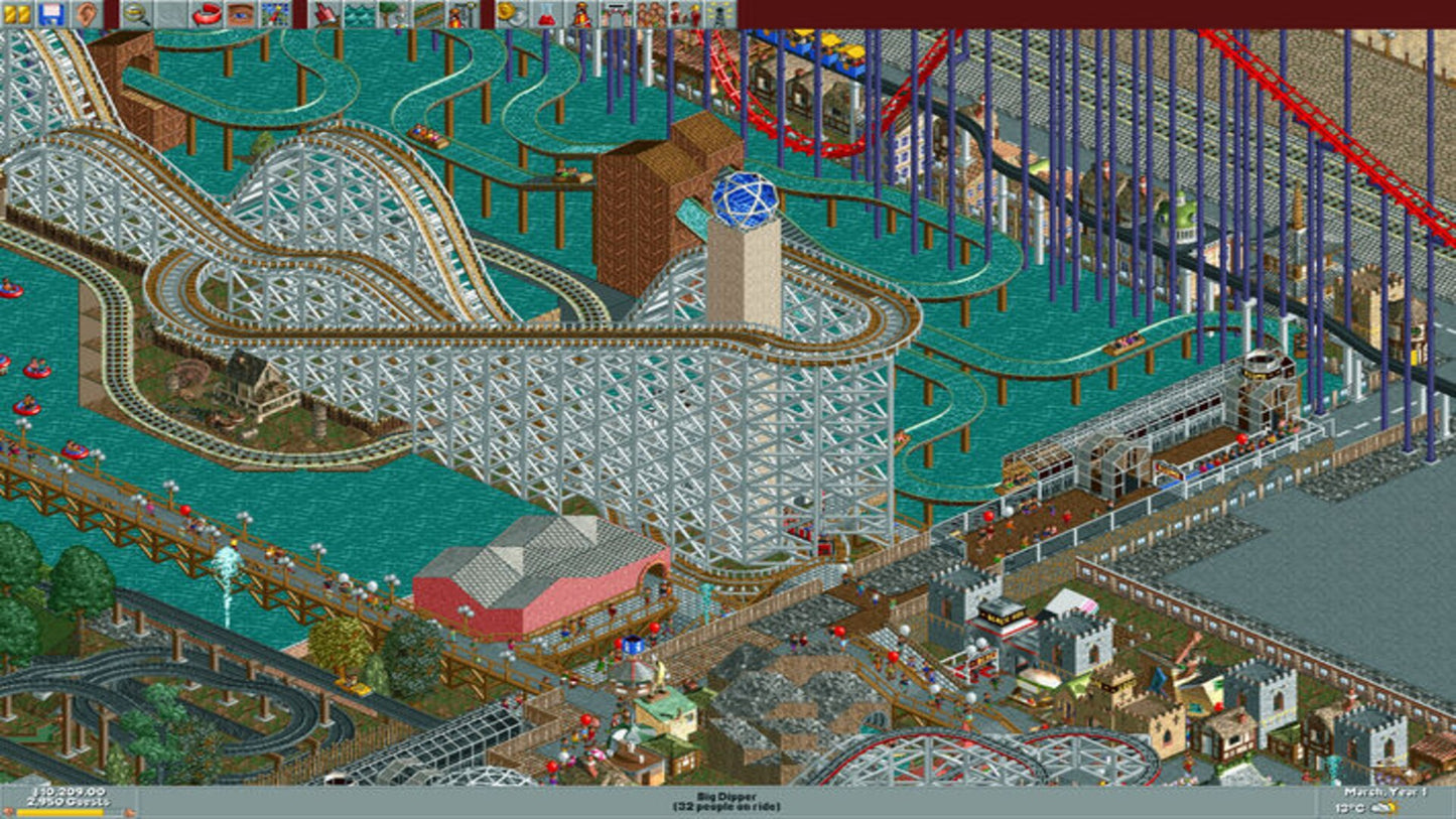 RollerCoaster Tycoon: Deluxe GOG.COM Key GLOBAL   - Atari [Email/Instant Delivery]