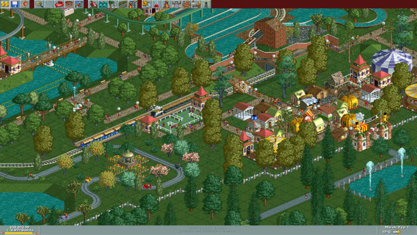 RollerCoaster Tycoon: Deluxe GOG.COM Key GLOBAL   - Atari [Email/Instant Delivery]