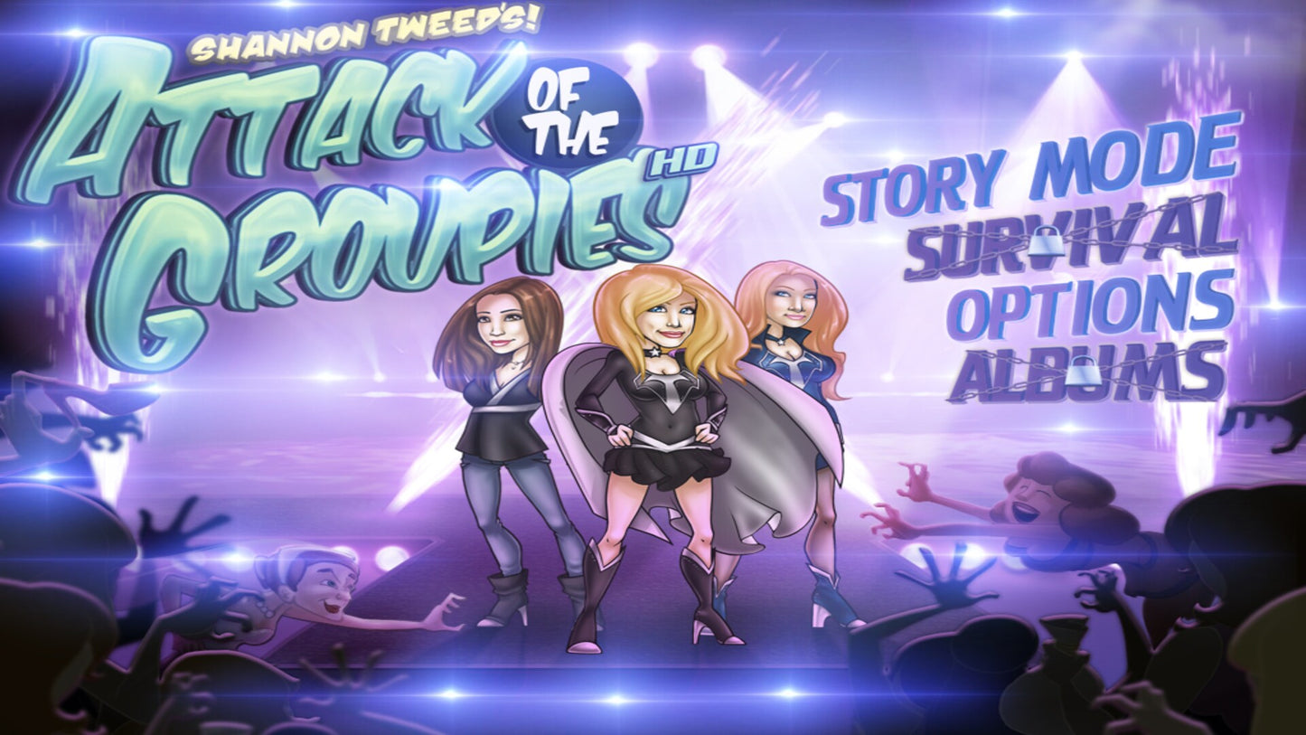 Shannon Tweed's Attack Of The Groupies Steam Key GLOBAL   - Strategy First [Email/Instant Delivery]
