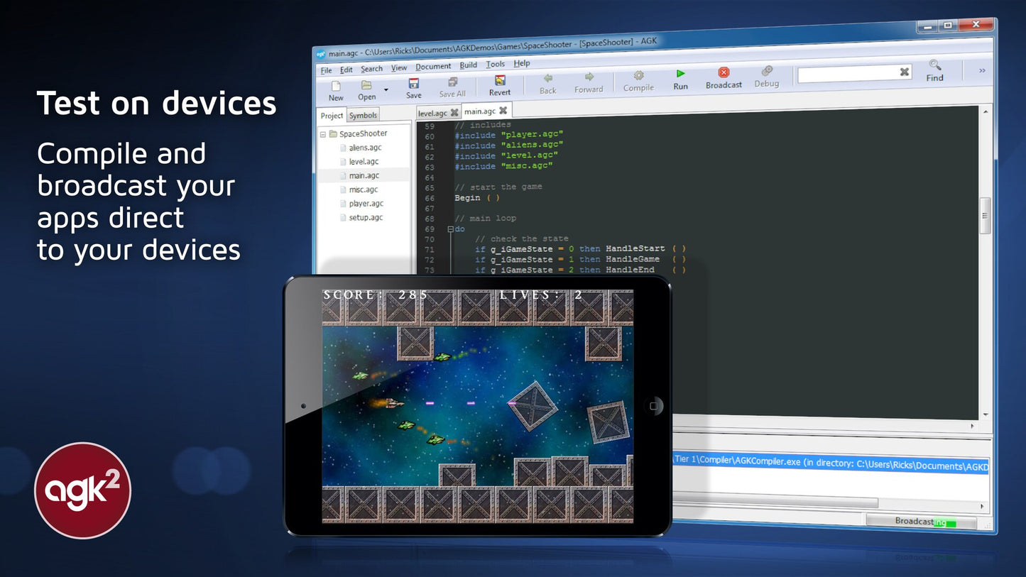 App Game Kit 2: Easy + Instant Game Development Steam Key GLOBAL  [Email/Instant Delivery]