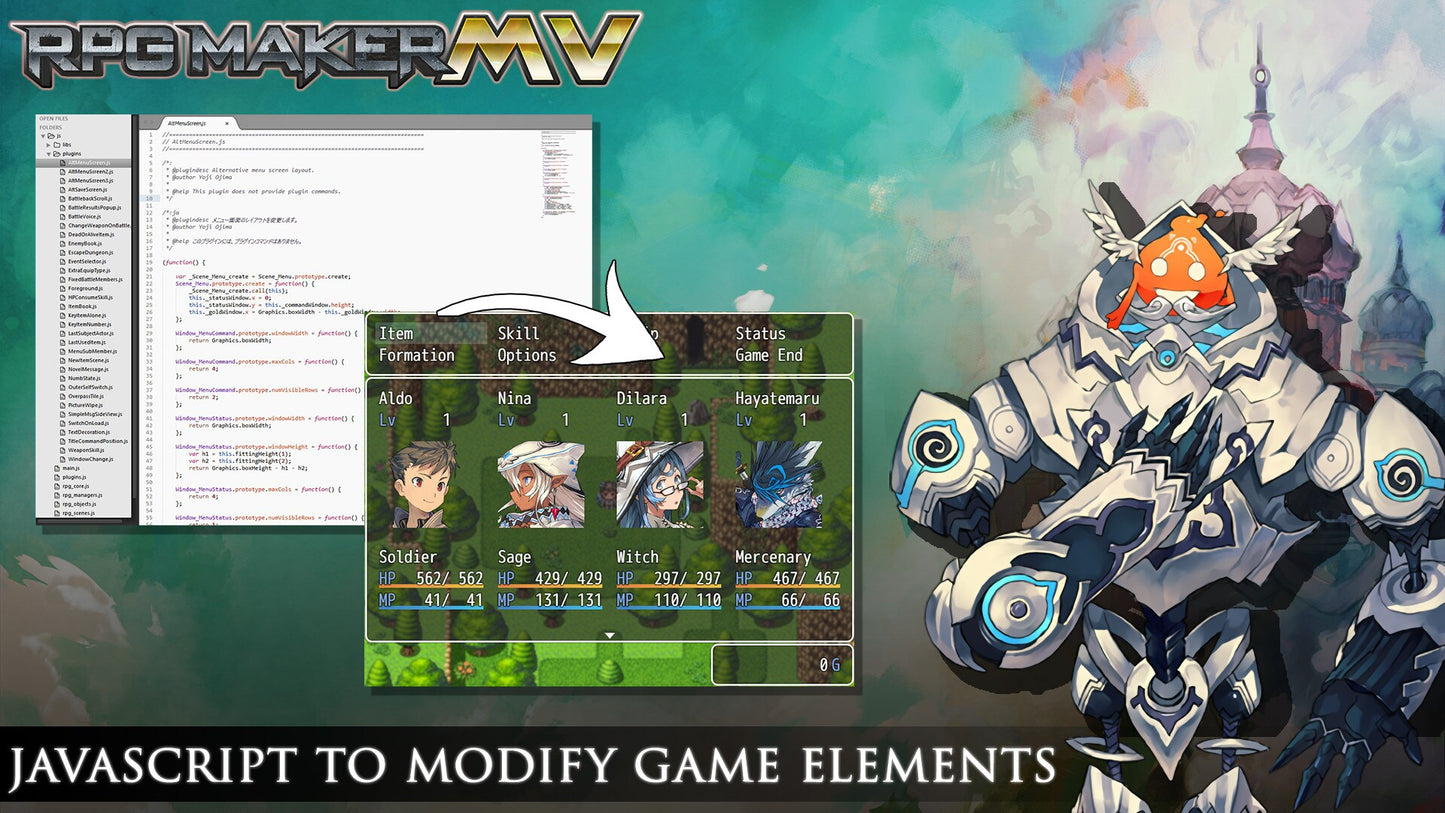 RPG Maker MV Steam Gift GLOBAL  [Email/Instant Delivery]