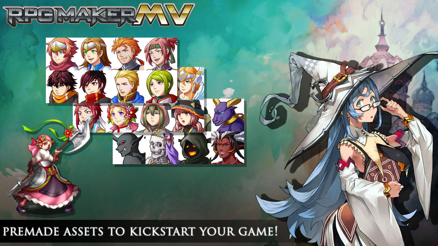 RPG Maker MV Steam Gift GLOBAL  [Email/Instant Delivery]