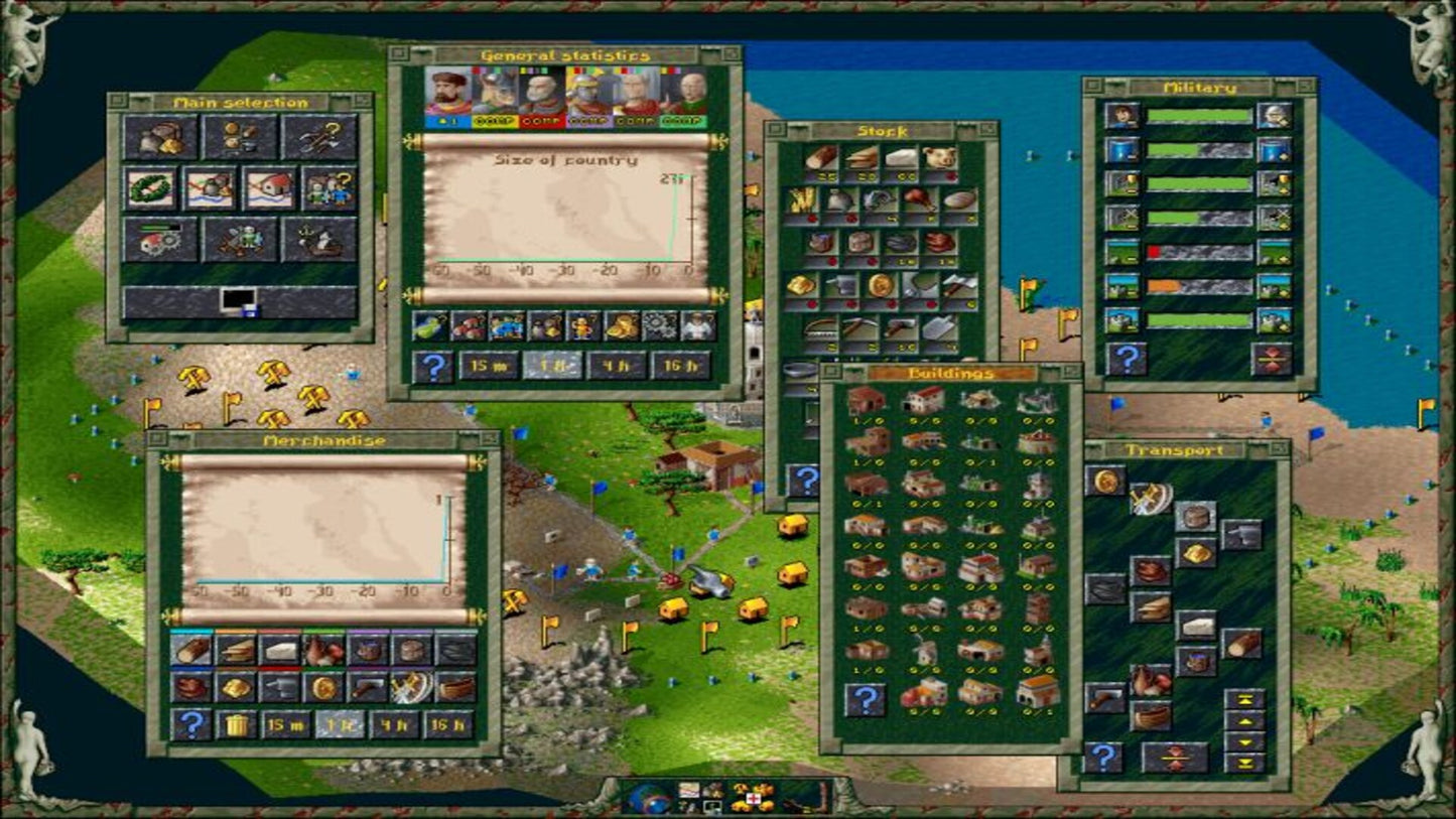 The Settlers 2: Gold Edition GOG.COM Key GLOBAL   - Blue Byte Software [Email/Instant Delivery]