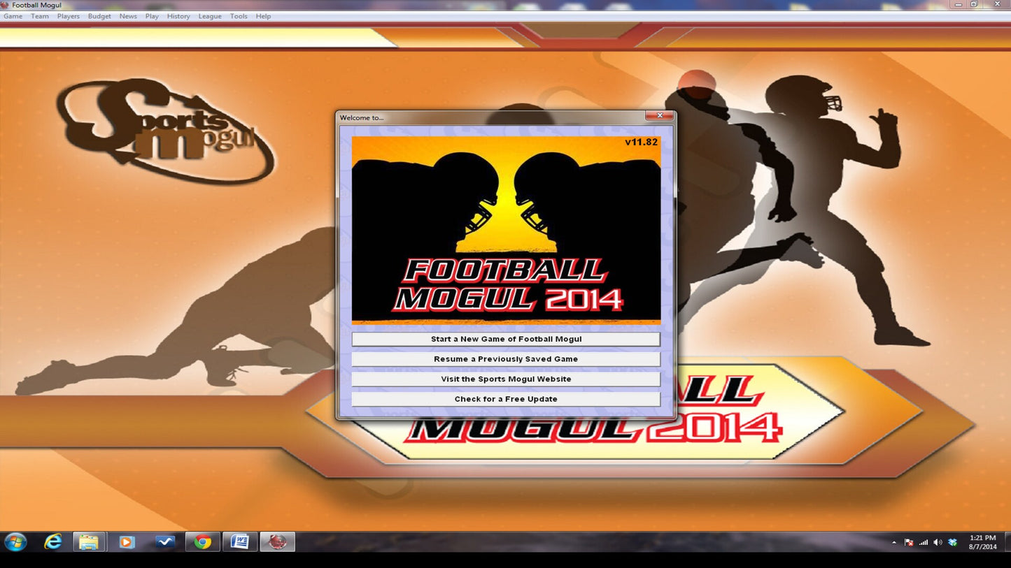 Football Mogul 2014 Steam Key GLOBAL   - Sports Mogul, Inc. [Email/Instant Delivery]