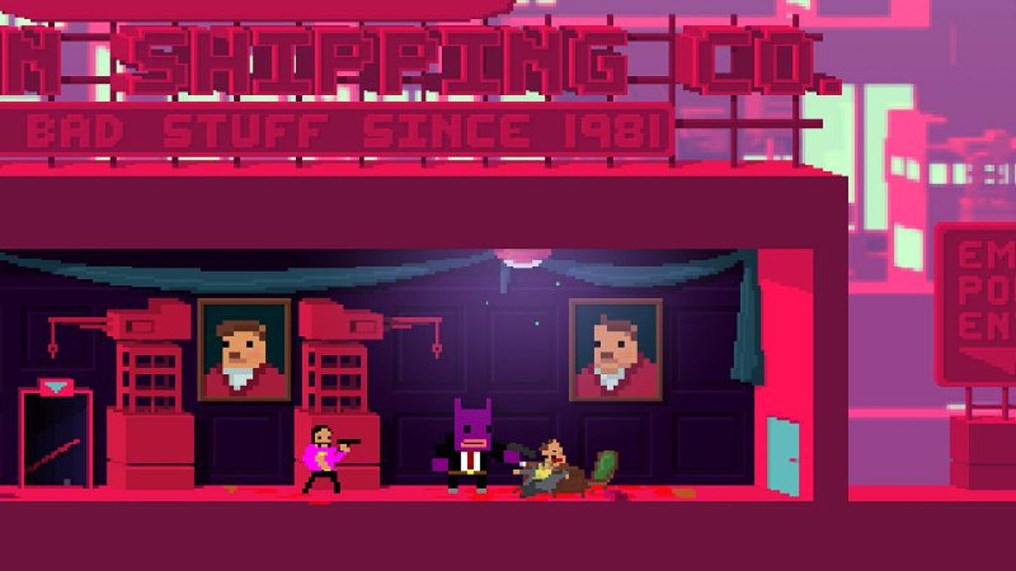 NOT A HERO: Global MegaLord Edition Steam Key GLOBAL   - Devolver Digital [Email/Instant Delivery]
