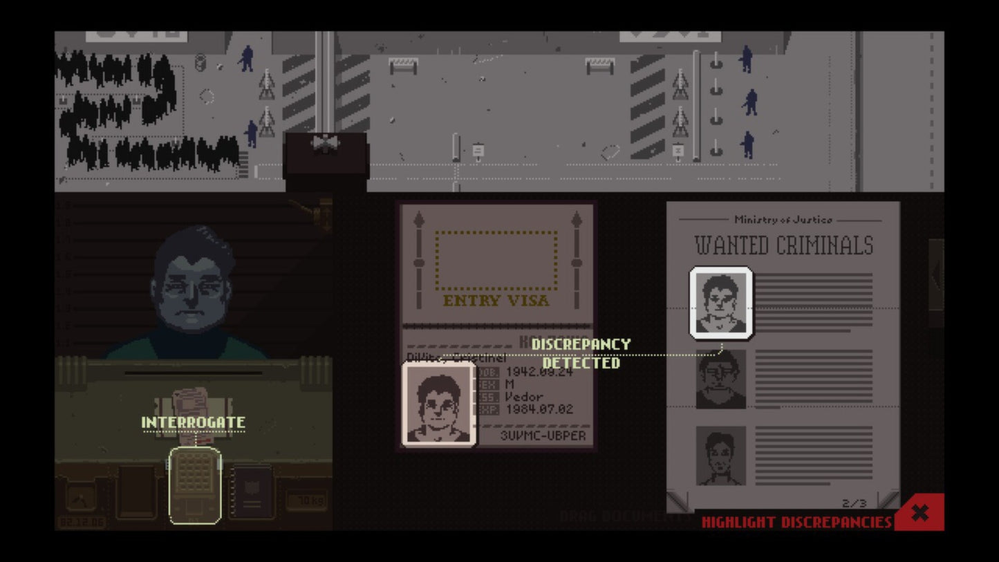 Papers, Please Steam Gift GLOBAL   - 3909 [Email/Instant Delivery]