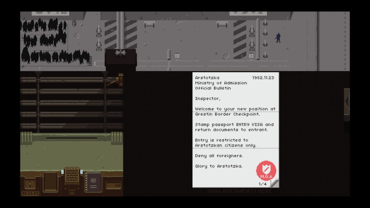 Papers, Please Steam Key GLOBAL   - 3909 [Email/Instant Delivery]