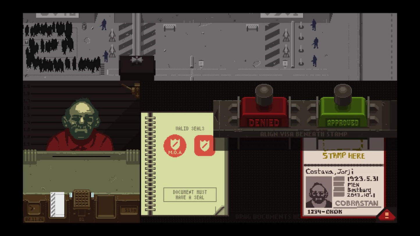 Papers, Please Steam Key GLOBAL   - 3909 [Email/Instant Delivery]