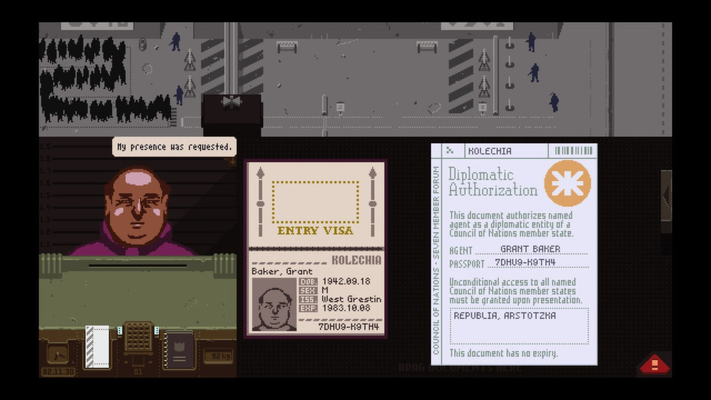 Papers, Please Steam Gift GLOBAL   - 3909 [Email/Instant Delivery]