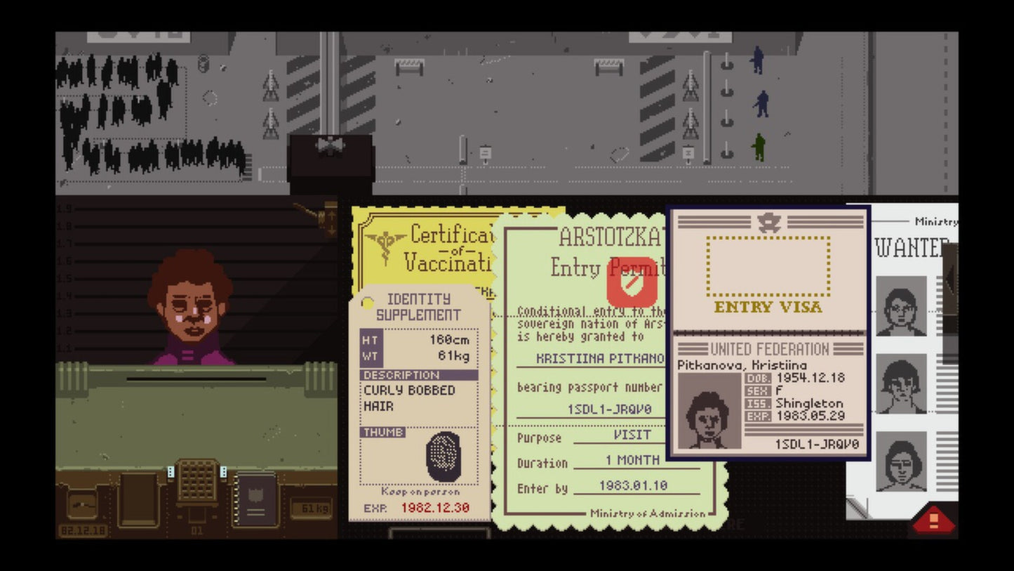 Papers, Please Steam Gift GLOBAL   - 3909 [Email/Instant Delivery]