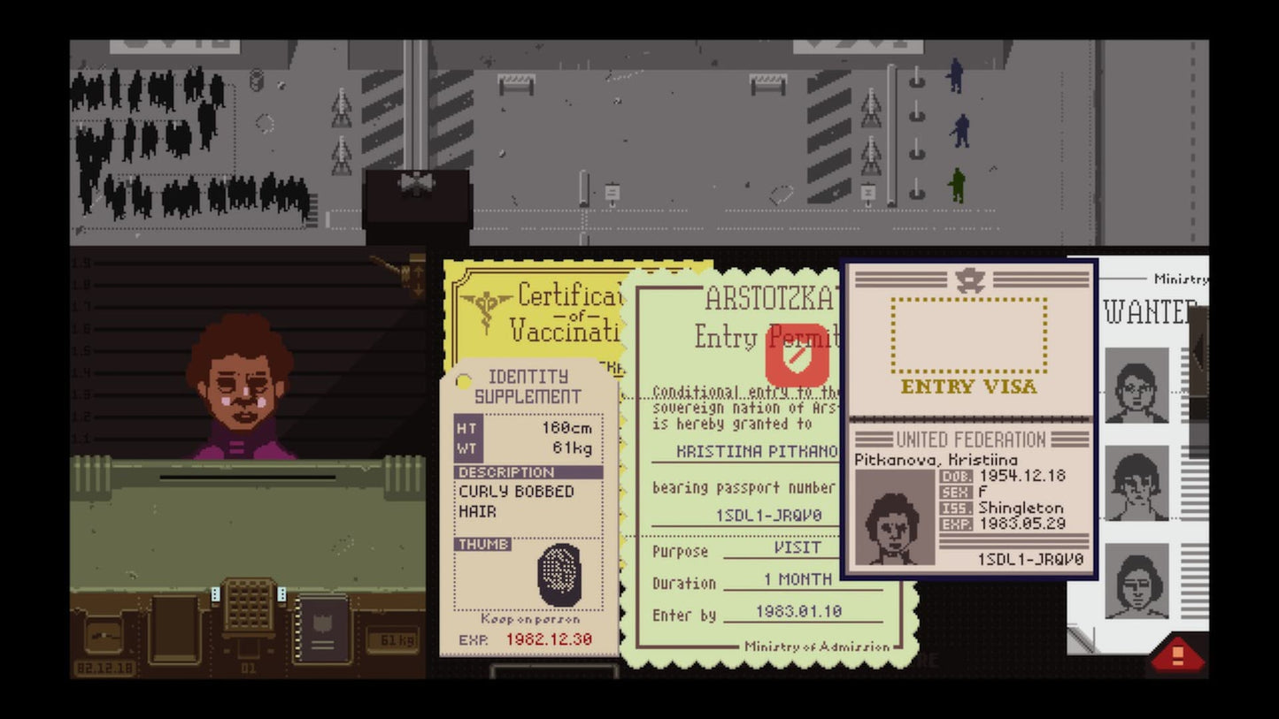 Papers, Please Steam Key GLOBAL   - 3909 [Email/Instant Delivery]