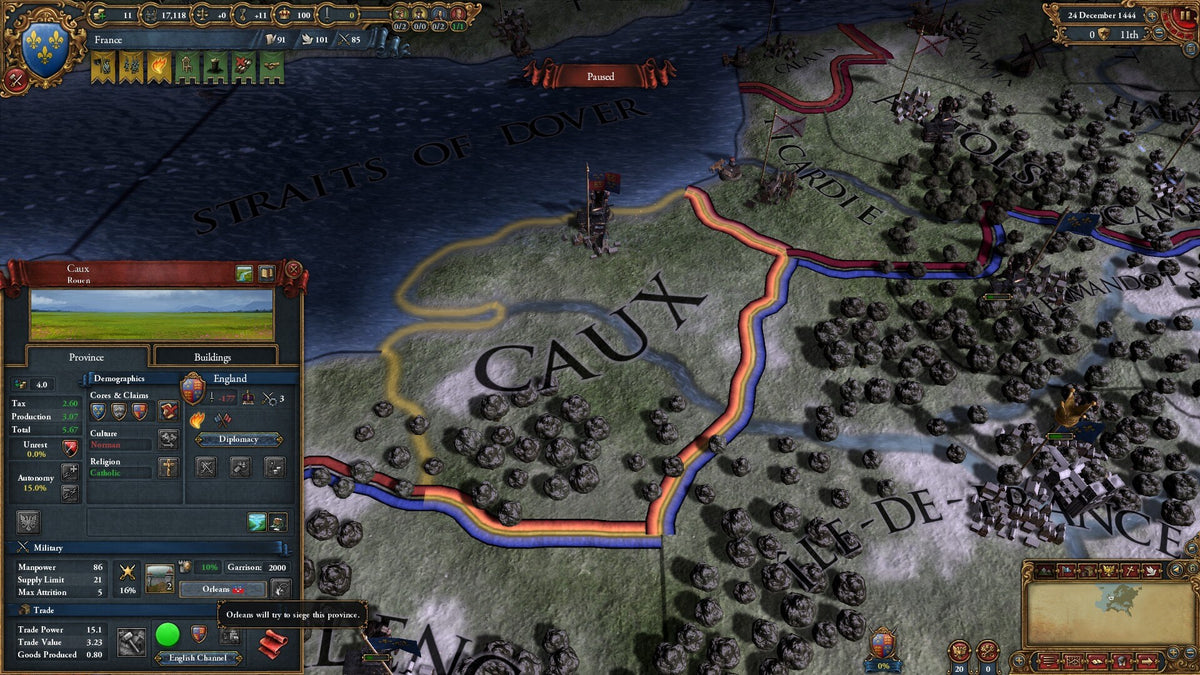 Europa Universalis IV: Art of War Collection Steam Key GLOBAL   - Game Science [Email/Instant Delivery]
