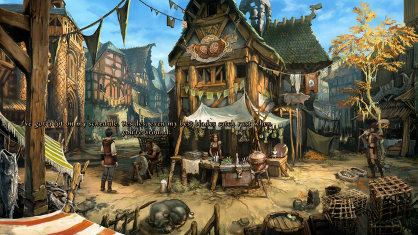 The Dark Eye: Chains of Satinav (PC) - Steam Key - GLOBAL   - Daedalic Entertainment [Email/Instant Delivery]