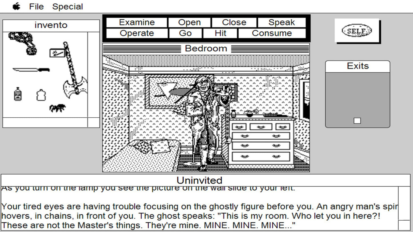 Uninvited: MacVenture Series Steam Key GLOBAL   - Reverb Triple XP [Email/Instant Delivery]