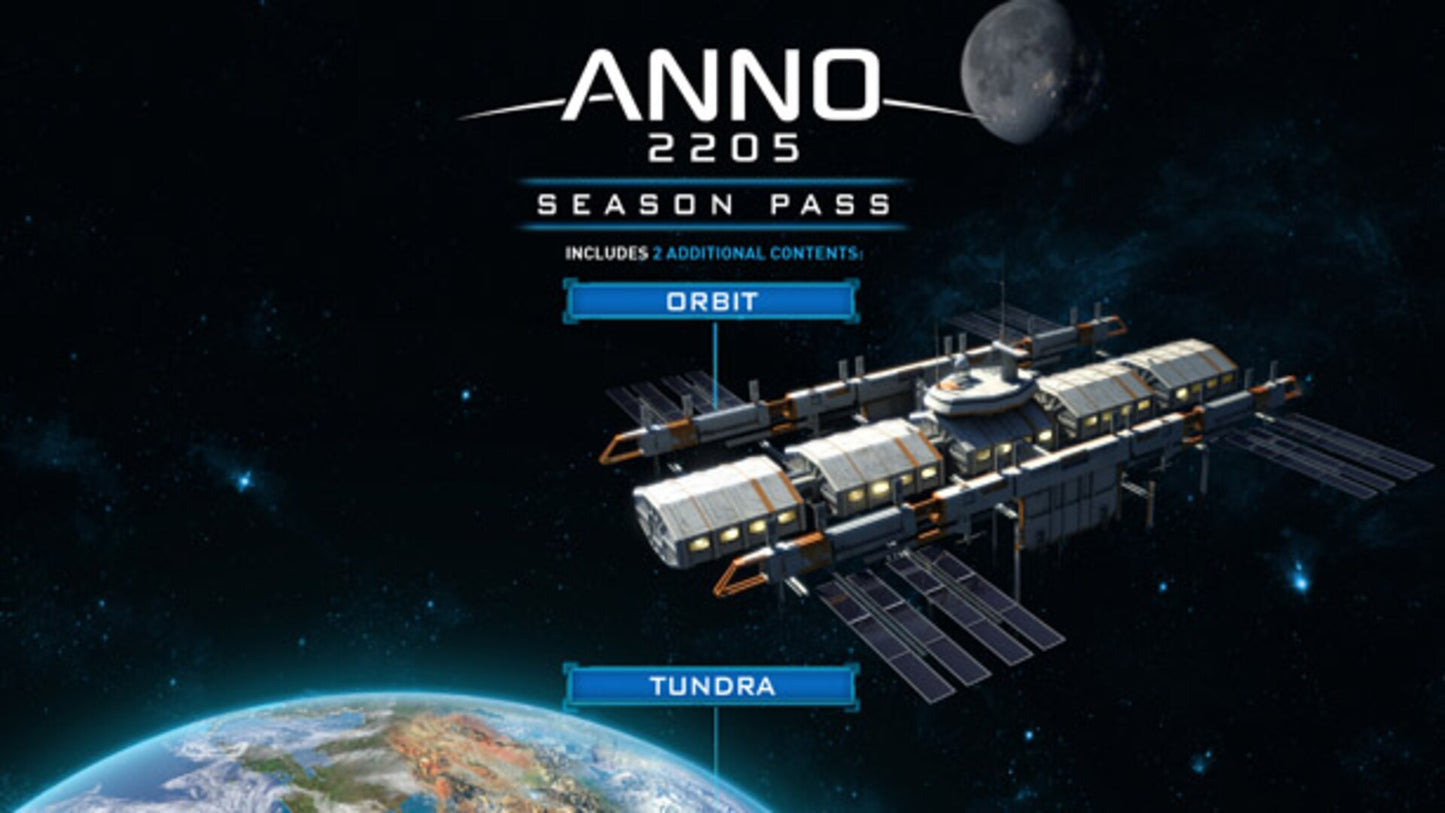 Anno 2205 - Season Pass Ubisoft Connect Key GLOBAL   - Ubisoft Entertainment [Email/Instant Delivery]