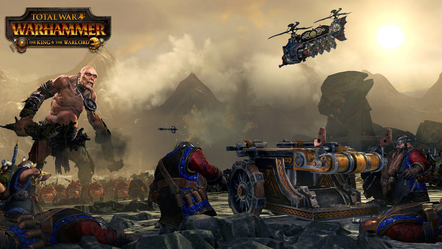 Total War: WARHAMMER - The King and the Warlord (PC) - Steam Key - GLOBAL   - Feral Interactive (Linux) [Email/Instant Delivery]