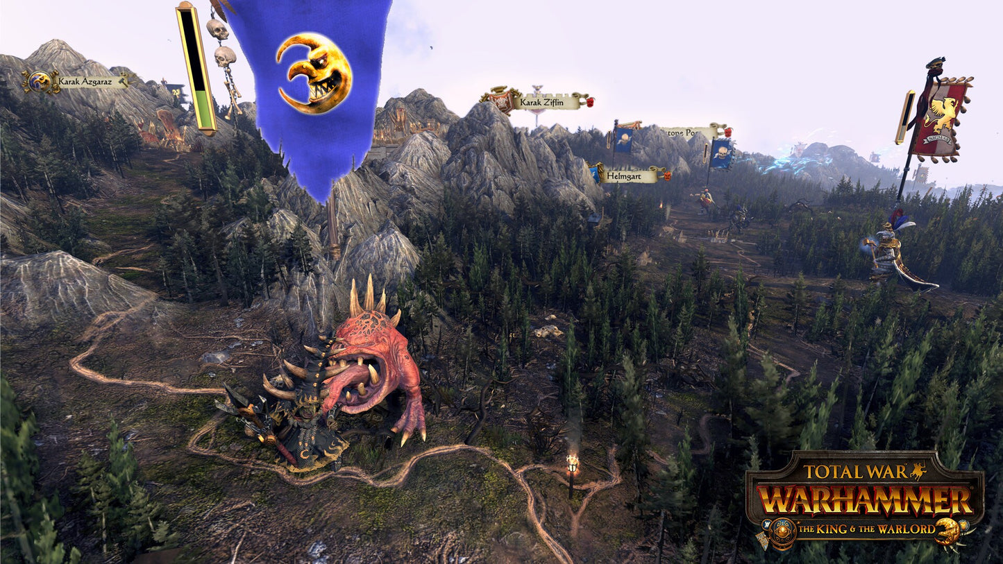 Total War: WARHAMMER - The King and the Warlord (PC) - Steam Key - GLOBAL   - Feral Interactive (Linux) [Email/Instant Delivery]
