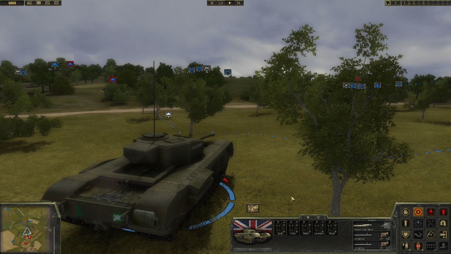 Theatre of War 2: Kursk 1943 - Battle for Caen Steam Key GLOBAL   - 1C Company [Email/Instant Delivery]