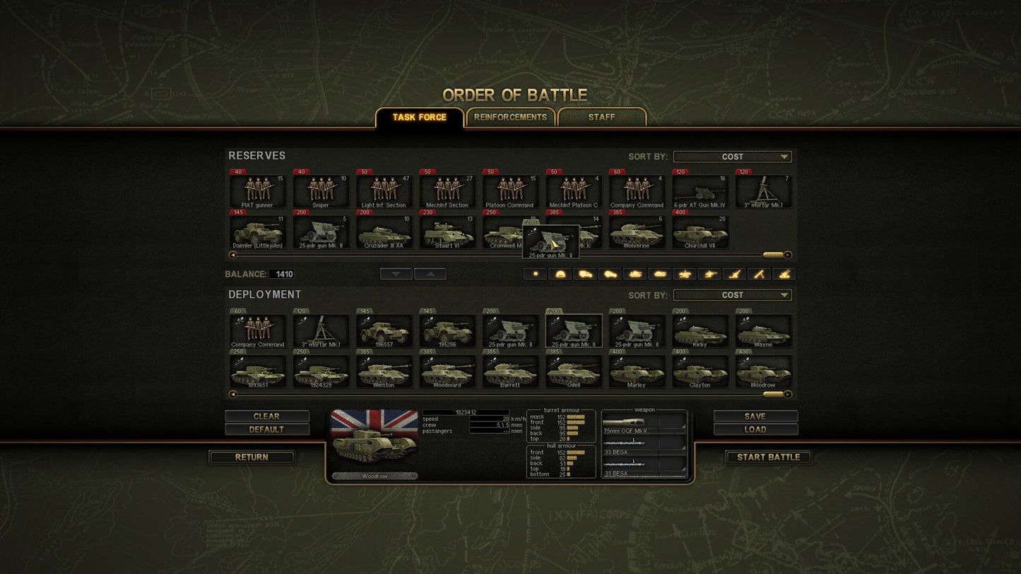 Theatre of War 2: Kursk 1943 - Battle for Caen Steam Key GLOBAL   - 1C Company [Email/Instant Delivery]