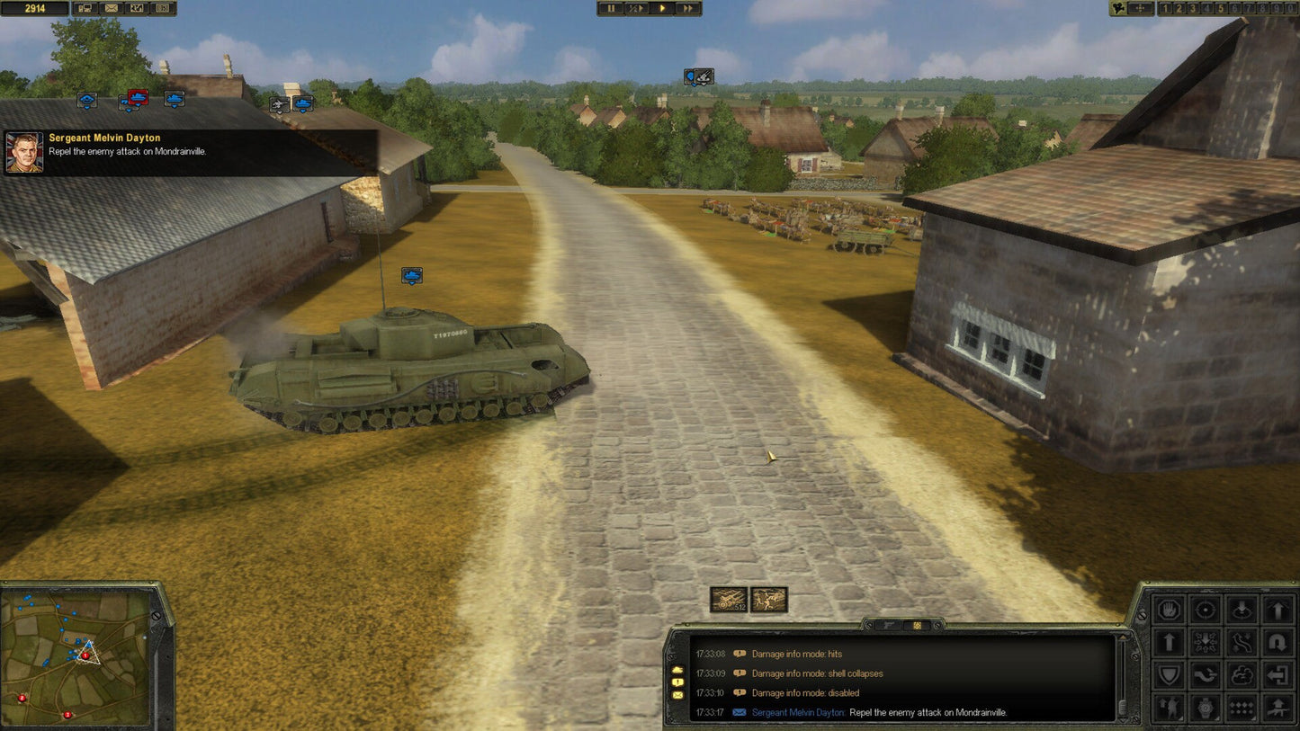 Theatre of War 2: Kursk 1943 - Battle for Caen Steam Key GLOBAL   - 1C Company [Email/Instant Delivery]