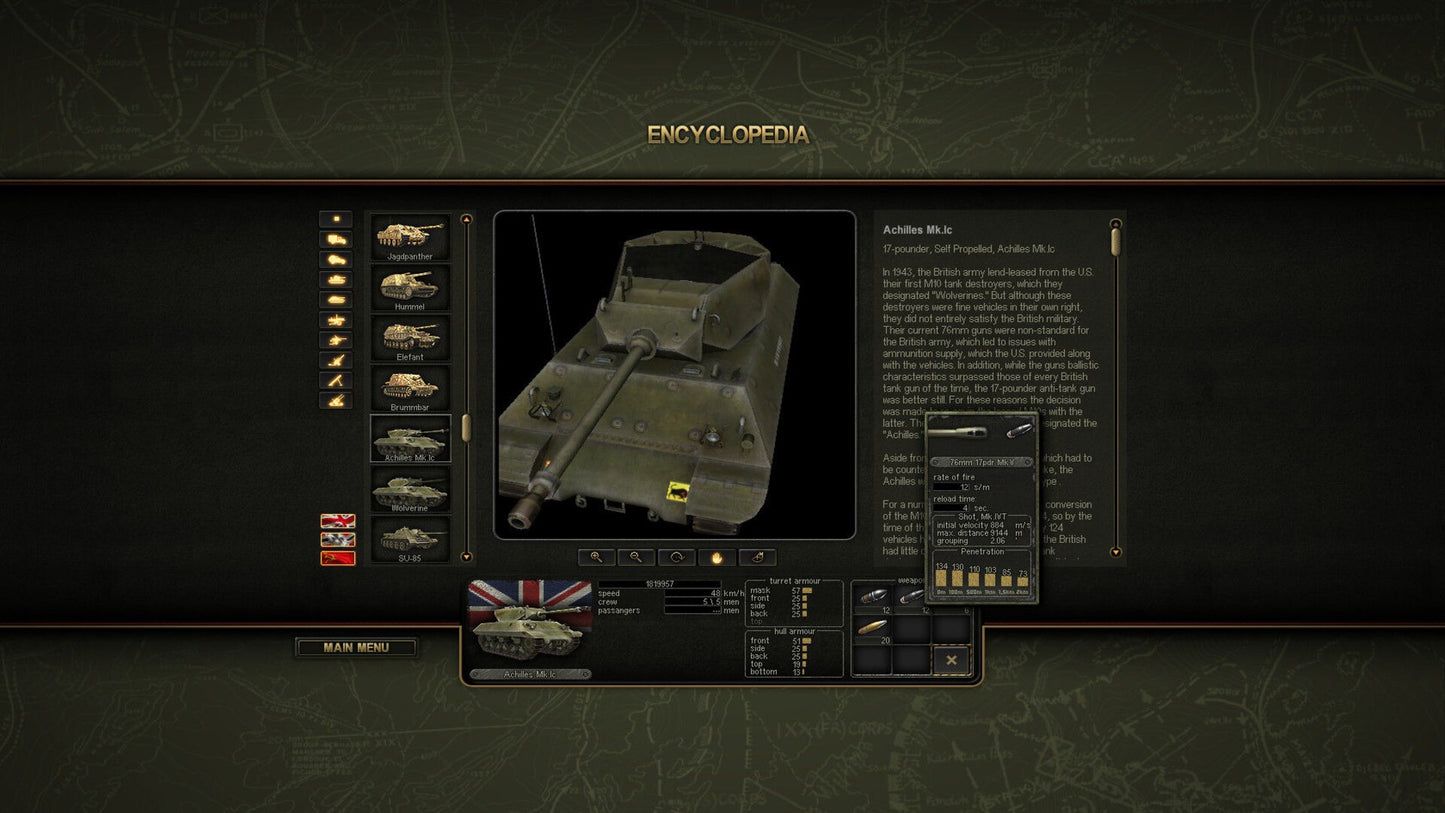 Theatre of War 2: Kursk 1943 - Battle for Caen Steam Key GLOBAL   - 1C Company [Email/Instant Delivery]
