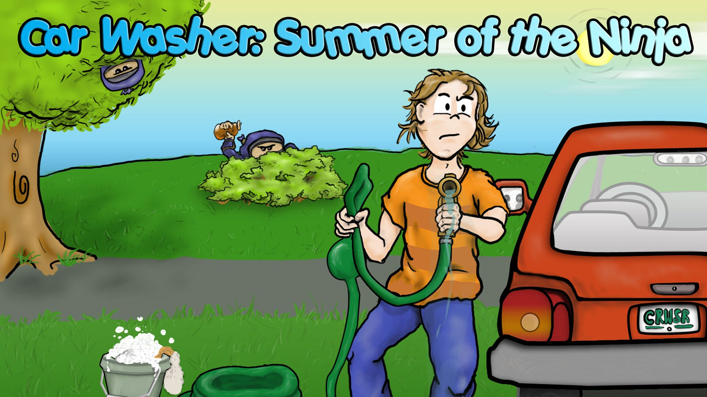 Car Washer: Summer of the Ninja Steam Key GLOBAL   - Pen and Sword Games [Email/Instant Delivery]