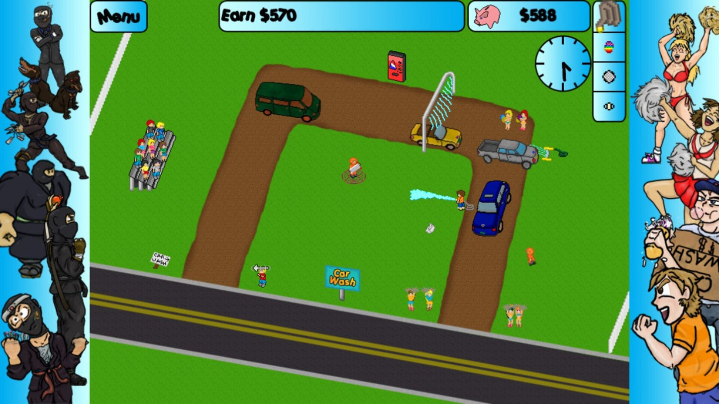 Car Washer: Summer of the Ninja Steam Key GLOBAL   - Pen and Sword Games [Email/Instant Delivery]