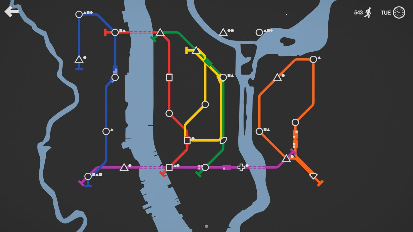 Mini Metro (PC) - Steam Key - GLOBAL   - Dinosaur Polo Club [Email/Instant Delivery]
