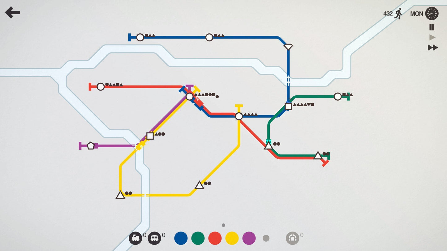 Mini Metro (PC) - Steam Key - GLOBAL   - Dinosaur Polo Club [Email/Instant Delivery]