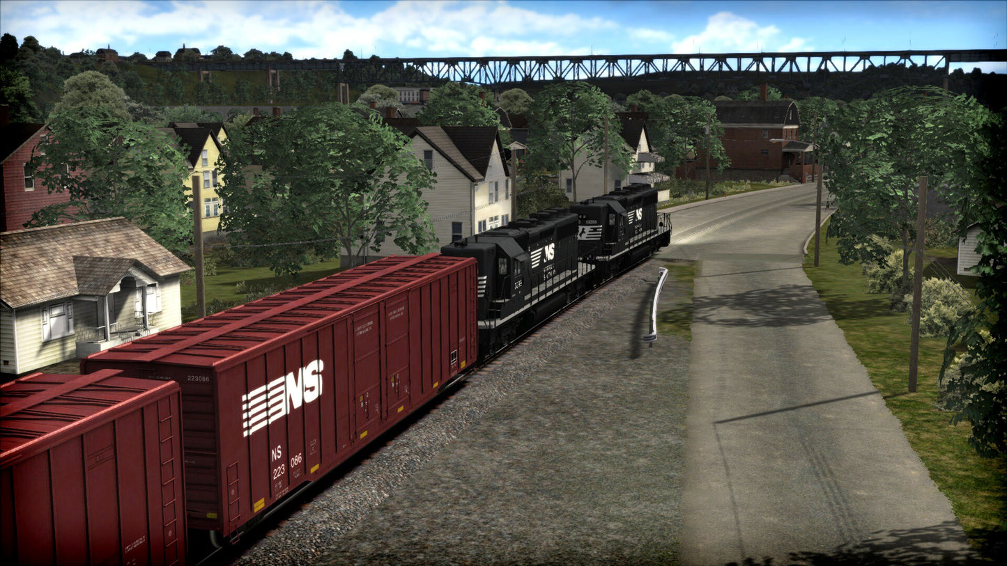 Train Simulator: Norfolk Southern SD40-2 High Nose LHF Steam Gift GLOBAL   - Dovetail Games - Trains [Email/Instant Delivery]