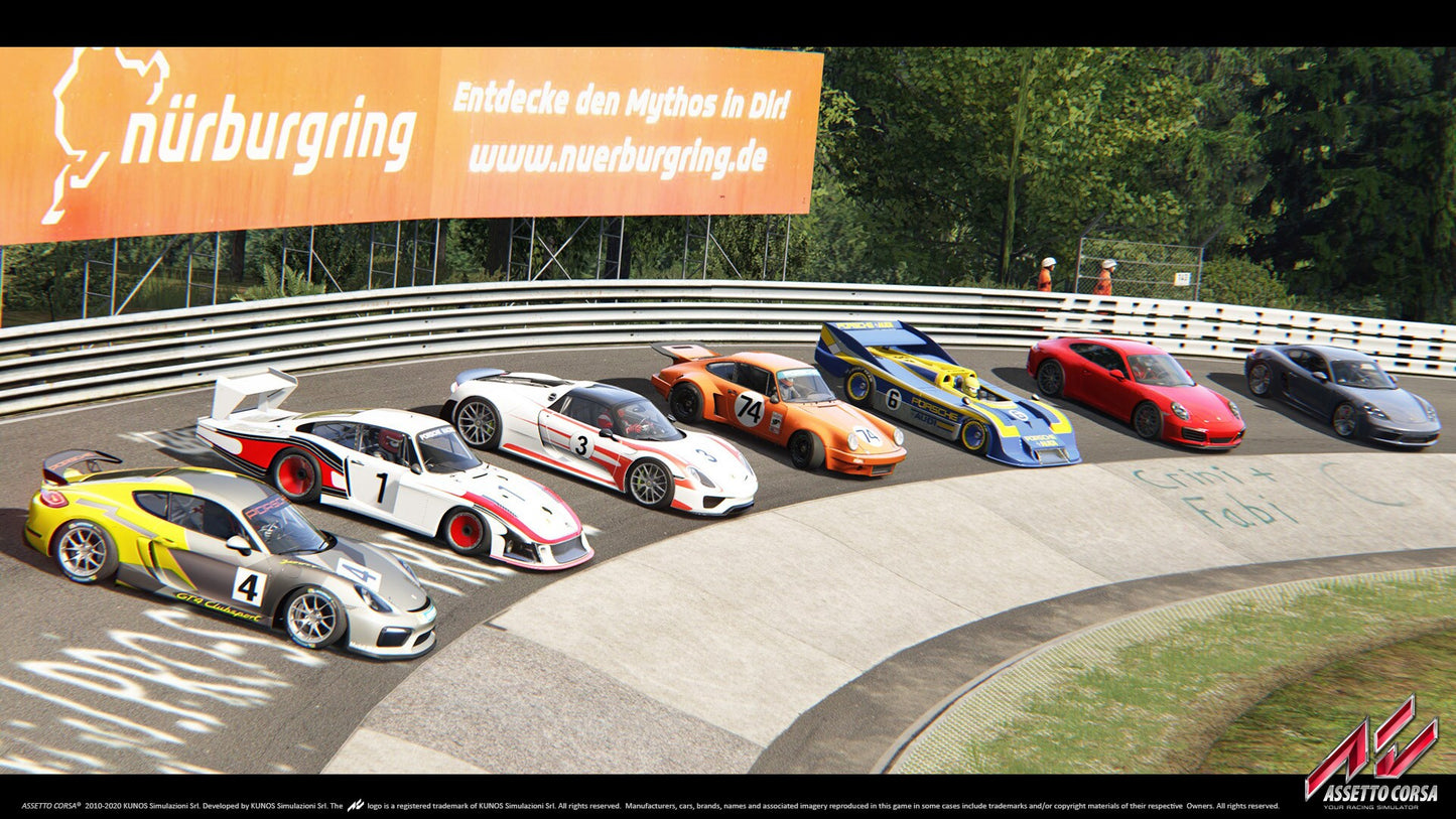 Assetto Corsa - Porsche Pack I (PC) - Steam Key - GLOBAL   - Kunos Simulazioni [Email/Instant Delivery]