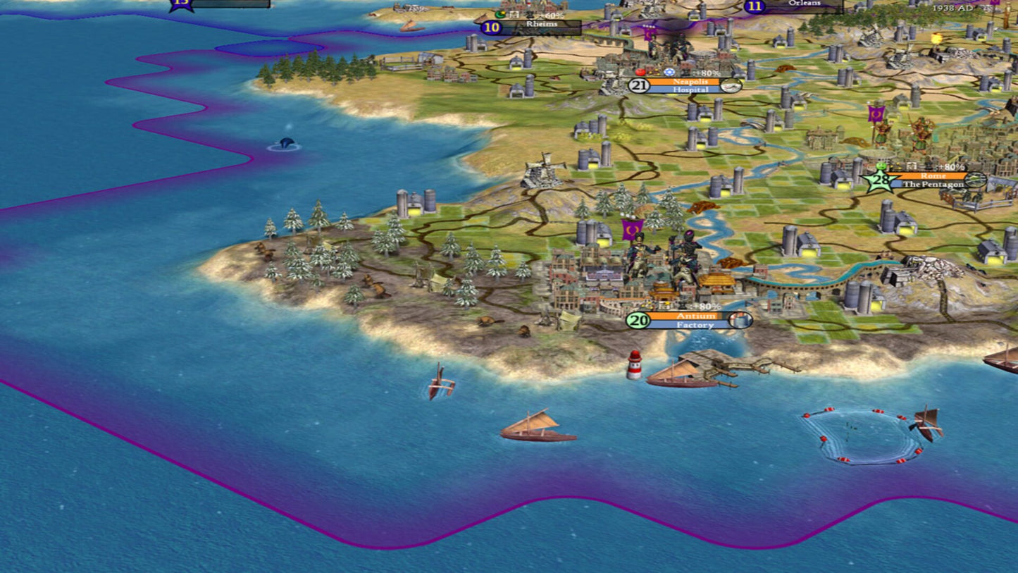 Sid Meier's Civilization IV: The Complete Edition (MAC) - Steam Key - GLOBAL   - 2K Games [Email/Instant Delivery]