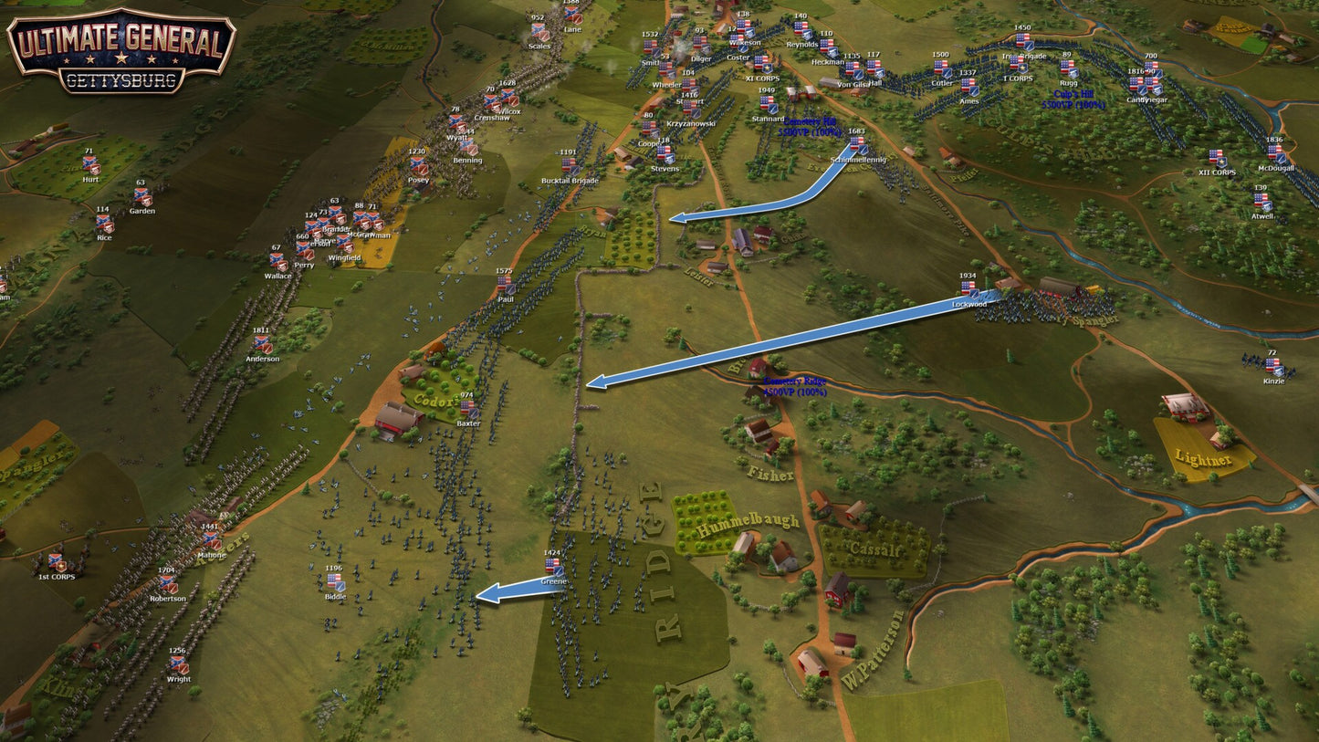 Ultimate General: Gettysburg Steam Gift GLOBAL   - Game-Labs [Email/Instant Delivery]