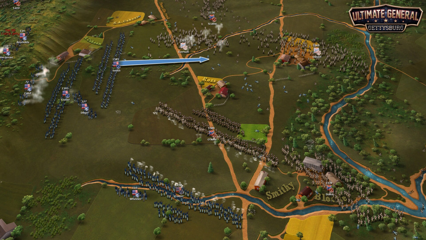 Ultimate General: Gettysburg Steam Gift GLOBAL   - Game-Labs [Email/Instant Delivery]