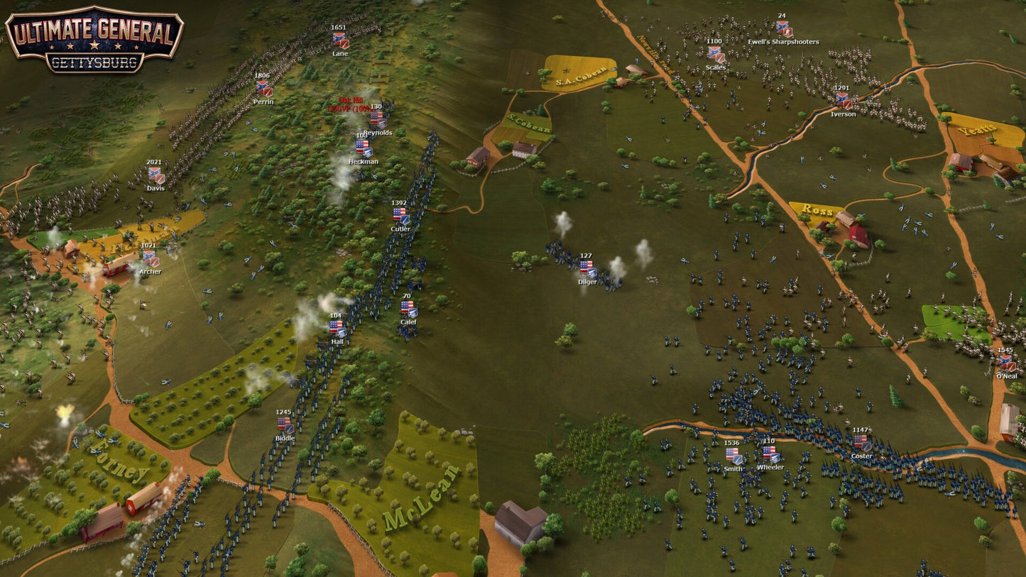 Ultimate General: Gettysburg Steam Gift GLOBAL   - Game-Labs [Email/Instant Delivery]