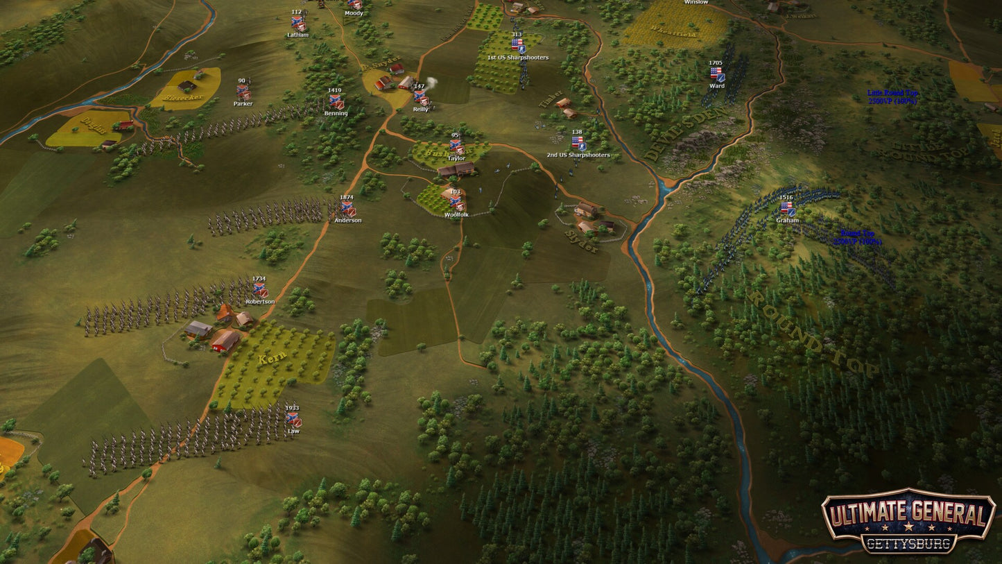 Ultimate General: Gettysburg Steam Gift GLOBAL   - Game-Labs [Email/Instant Delivery]