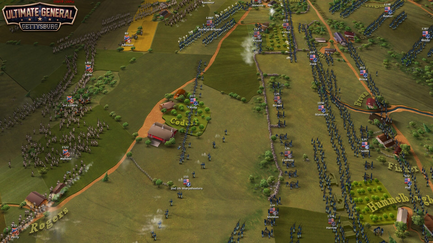 Ultimate General: Gettysburg Steam Gift GLOBAL   - Game-Labs [Email/Instant Delivery]