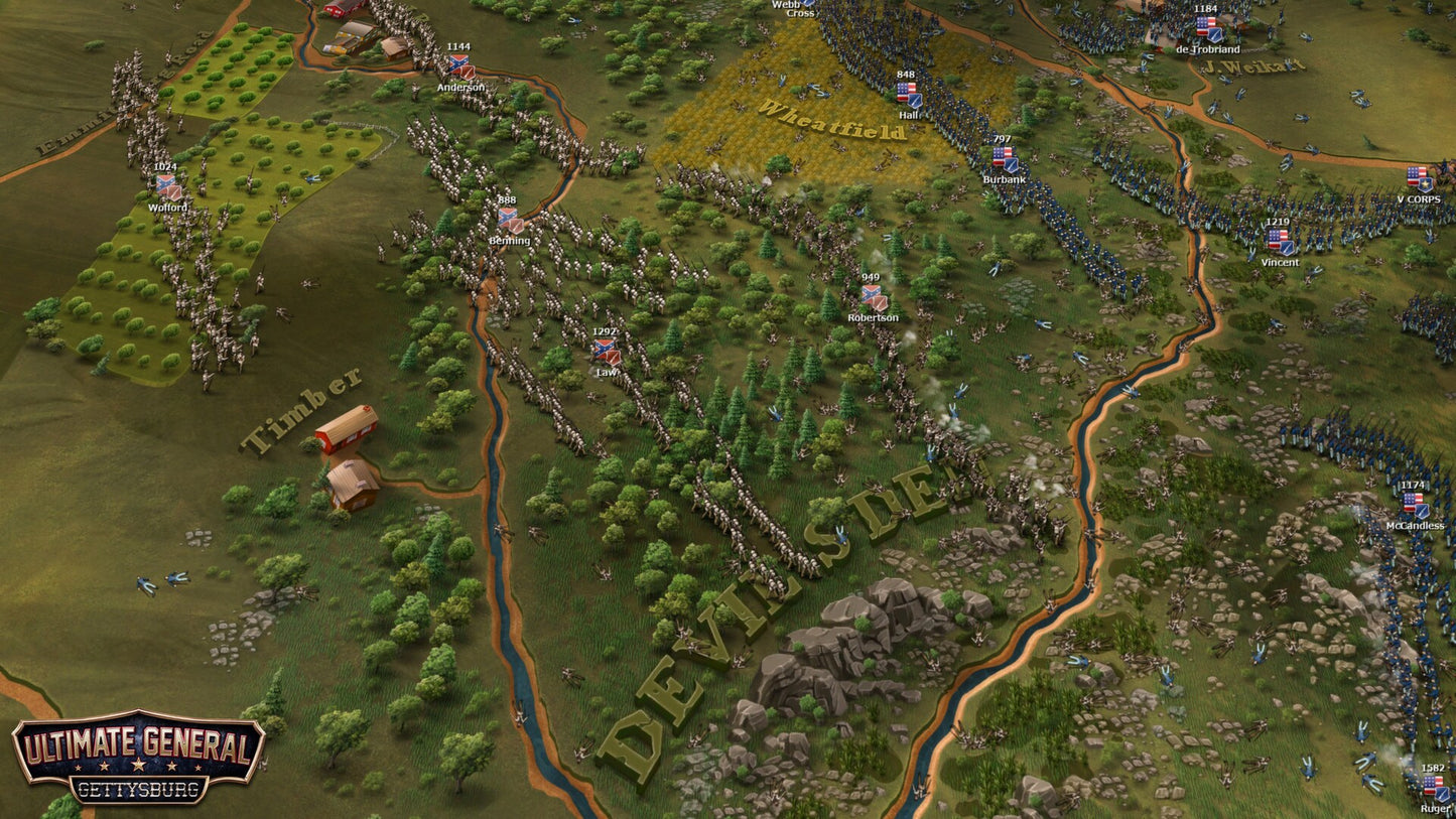 Ultimate General: Gettysburg Steam Gift GLOBAL   - Game-Labs [Email/Instant Delivery]
