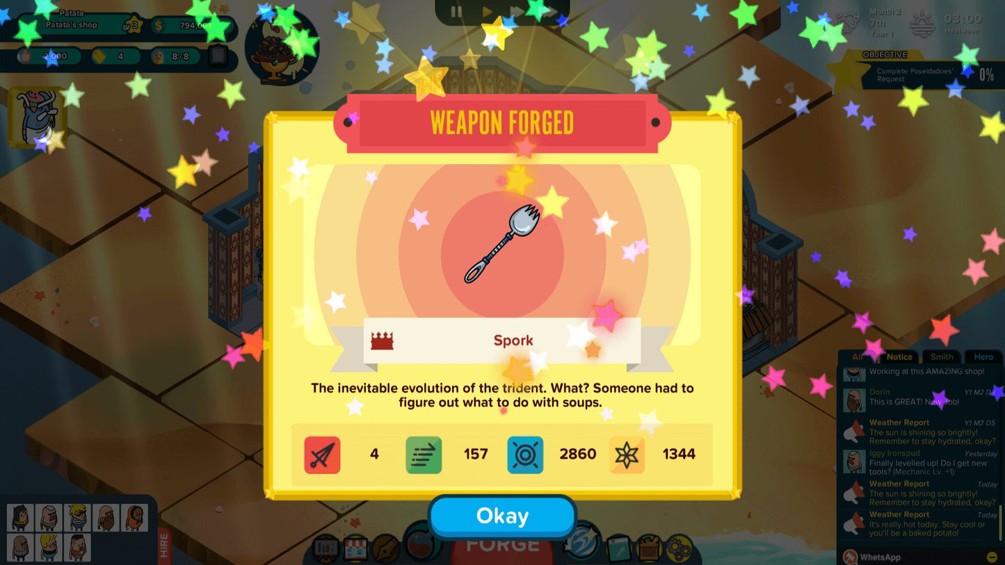 Holy Potatoes! A Weapon Shop?! - Spud Tales: Journey to Olympus Steam Key GLOBAL   - Daedalic Entertainment [Email/Instant Delivery]