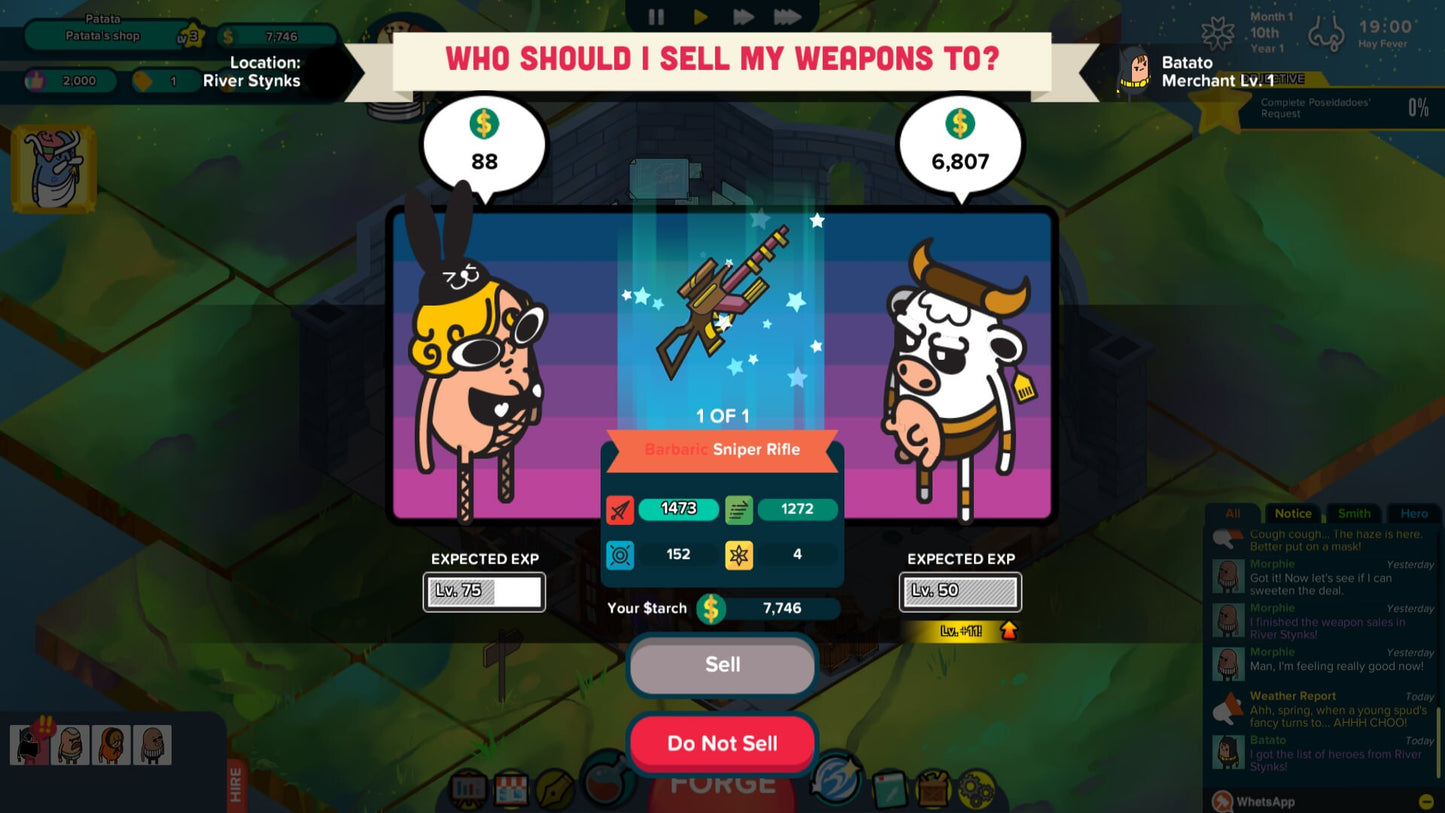 Holy Potatoes! A Weapon Shop?! - Spud Tales: Journey to Olympus Steam Key GLOBAL   - Daedalic Entertainment [Email/Instant Delivery]
