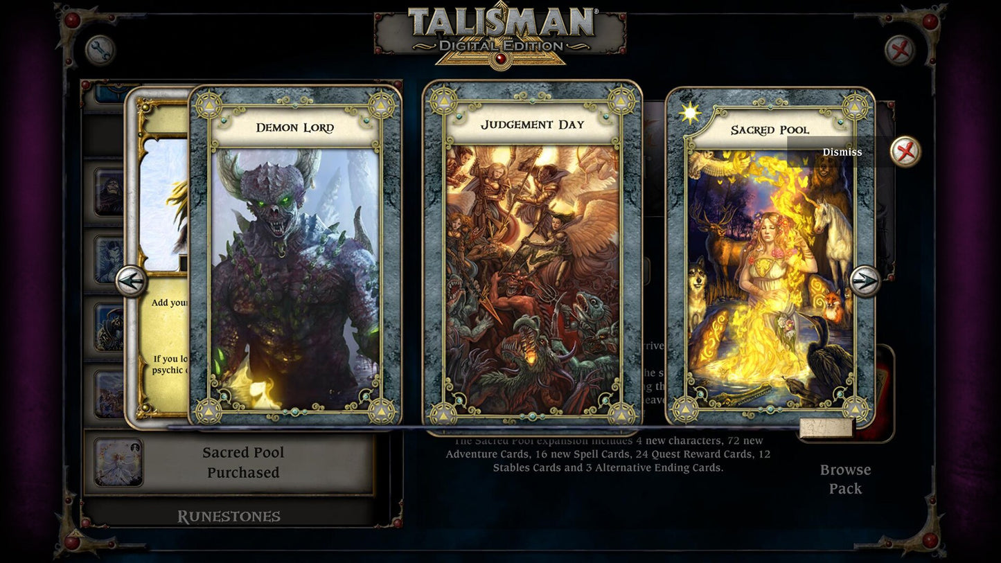 Talisman - The Sacred Pool Expansion (PC) - Steam Key - GLOBAL   - Nomad Games [Email/Instant Delivery]