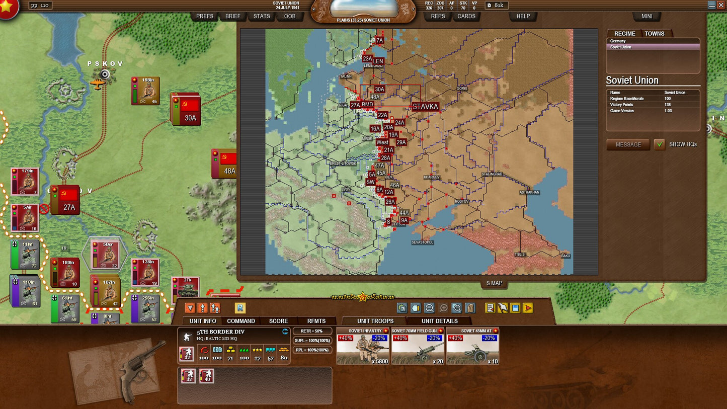 Decisive Campaigns: Barbarossa Steam Gift GLOBAL   - Slitherine Ltd. [Email/Instant Delivery]