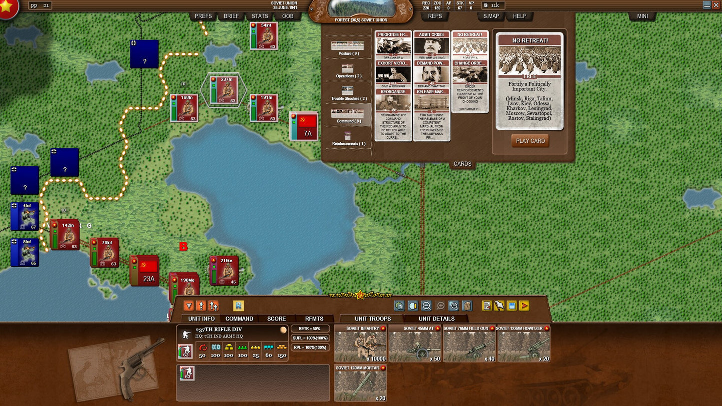 Decisive Campaigns: Barbarossa Steam Gift GLOBAL   - Slitherine Ltd. [Email/Instant Delivery]