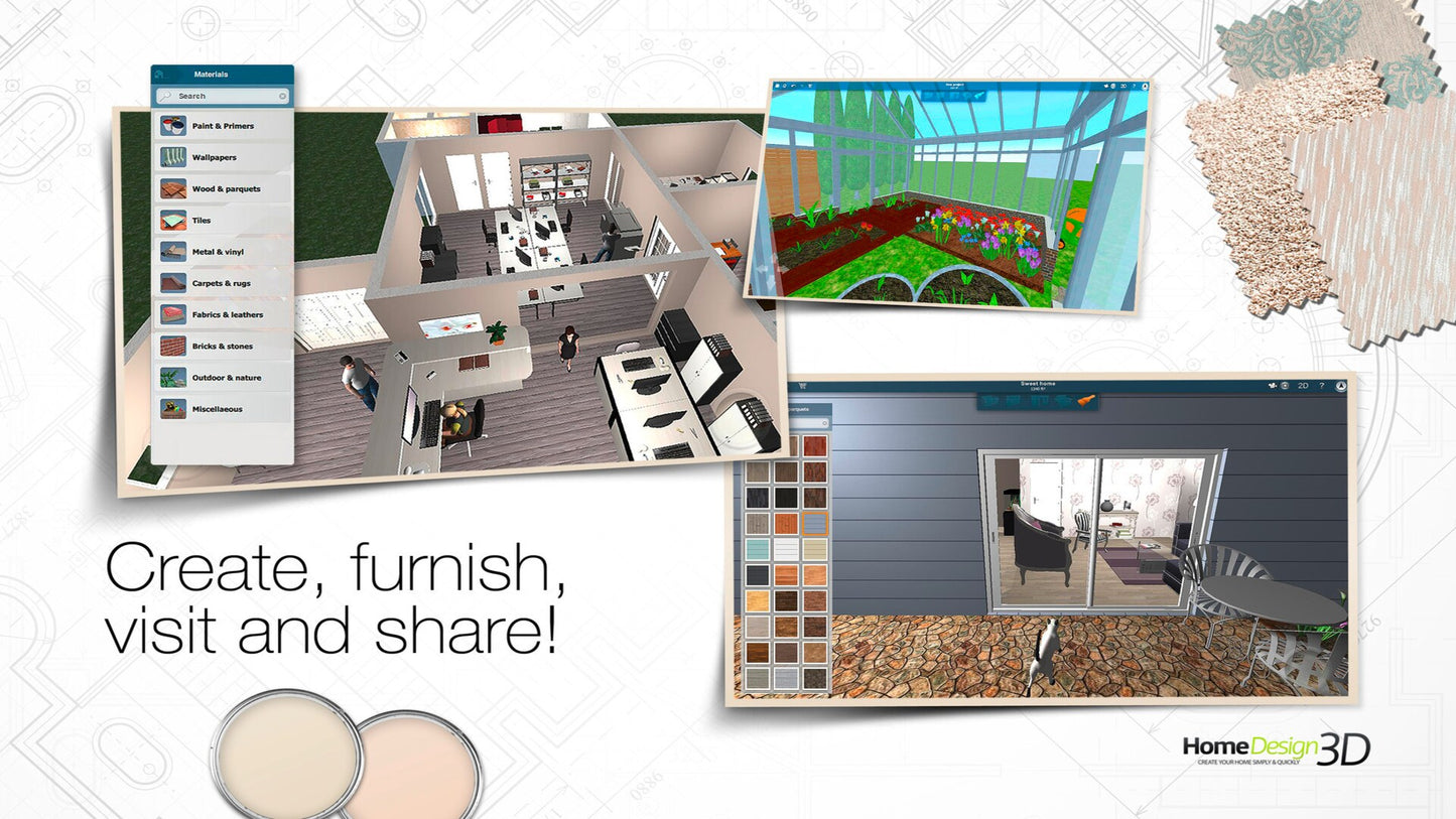 Home Design 3D | Ultimate (PC) - Steam Key - GLOBAL   - Anuman Interactive [Email/Instant Delivery]