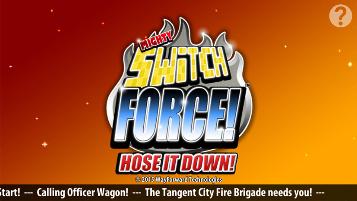 Mighty Switch Force! Hose It Down! Steam Key GLOBAL   - WayForward [Email/Instant Delivery]