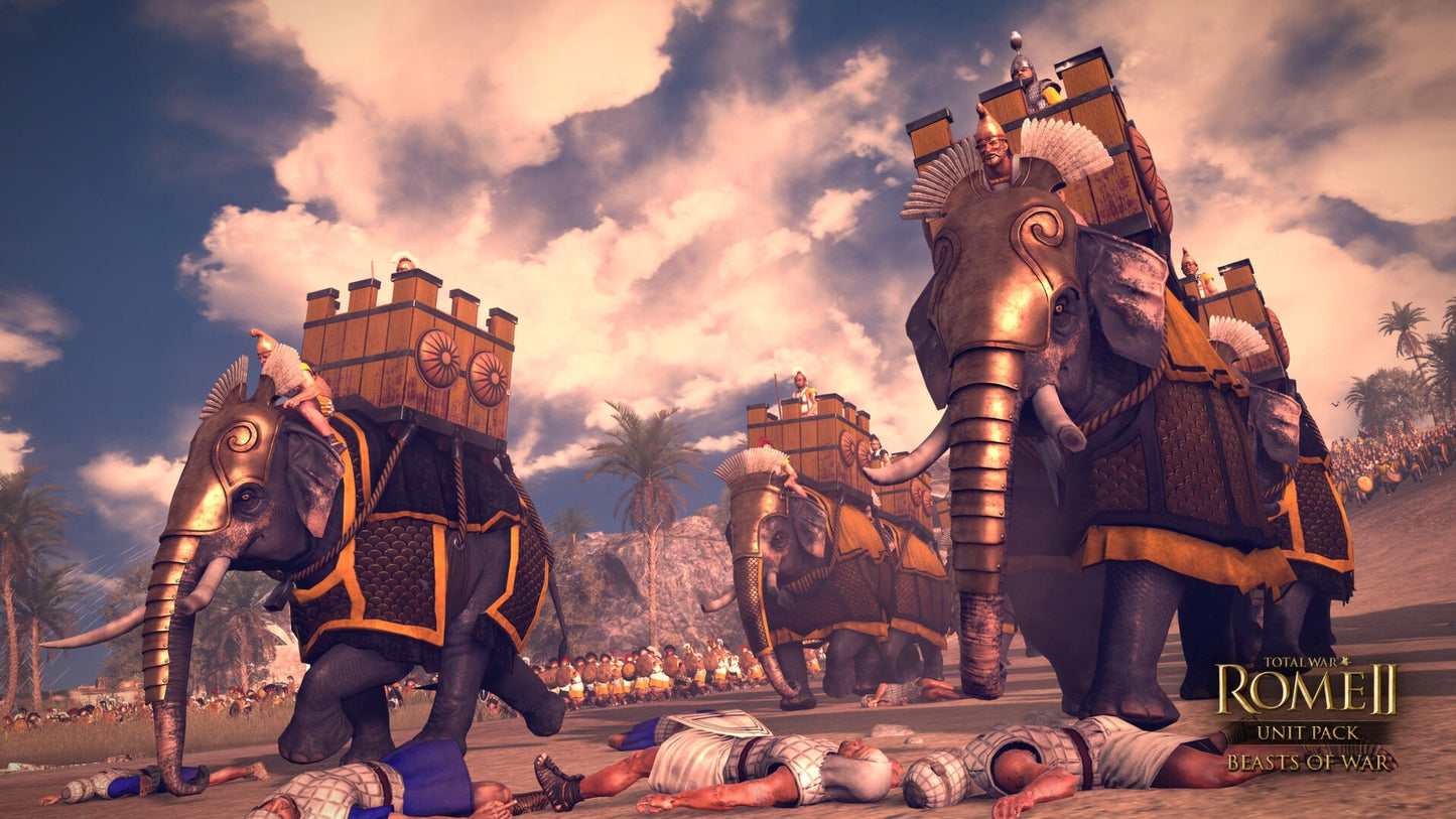 Total War: ROME II - Beasts of War Unit Pack Steam Key GLOBAL   - SEGA [Email/Instant Delivery]
