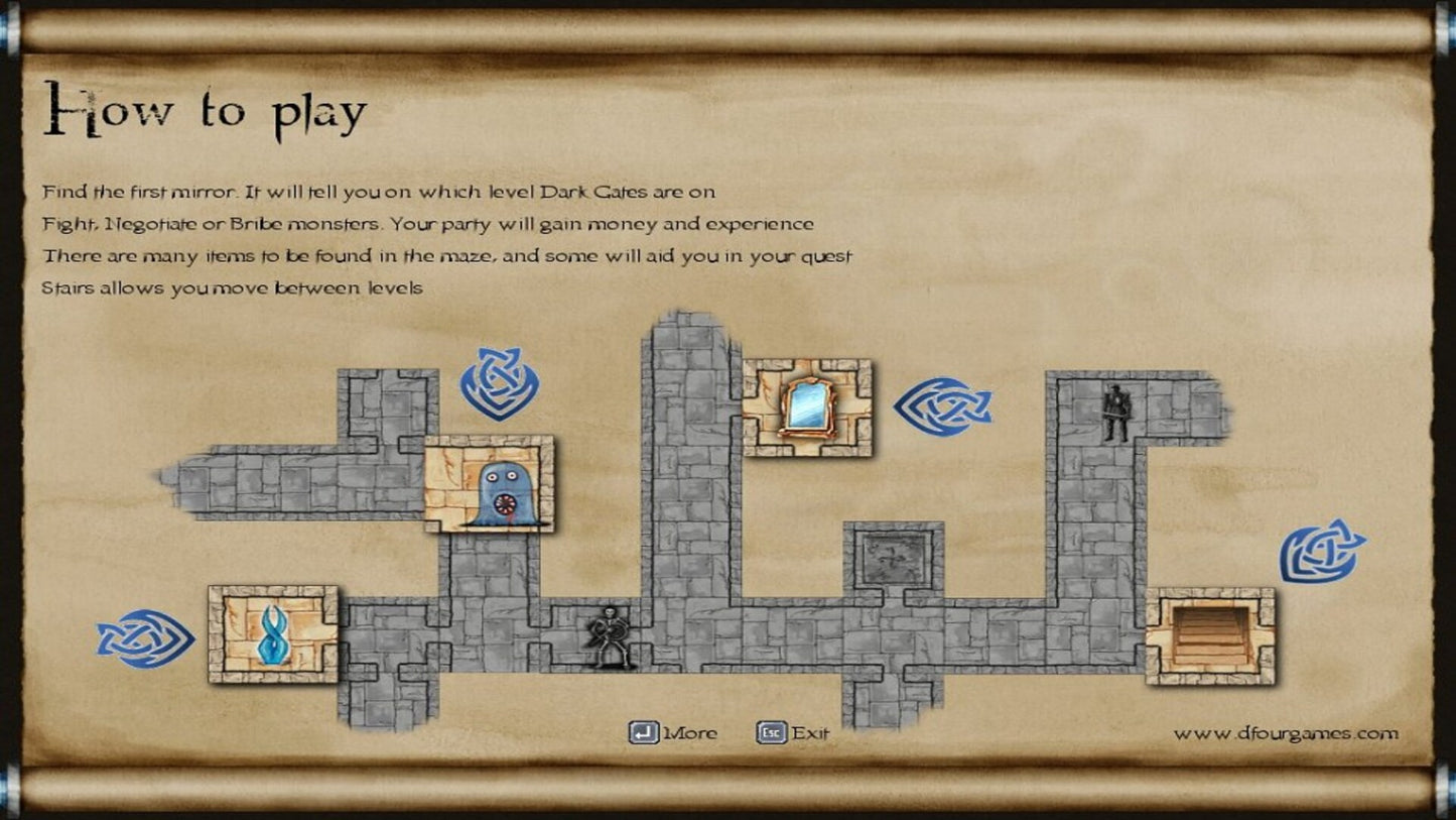 Dark Gates Steam Key GLOBAL   - DFour Games [Email/Instant Delivery]