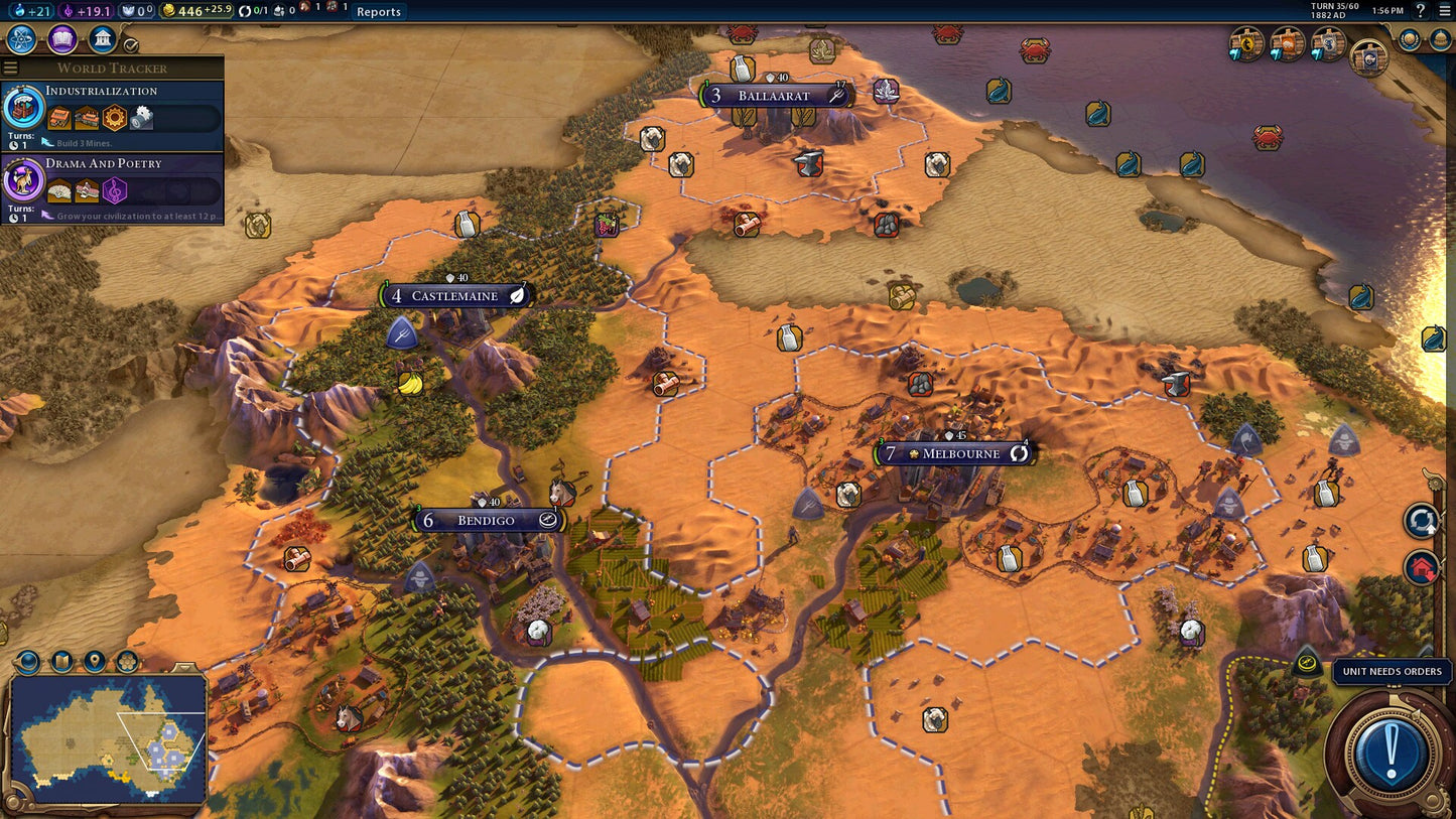 Sid Meier's Civilization VI - Australia Civilization & Scenario Pack (PC) - Steam Key - GLOBAL   - Aspyr (Mac, Linux) [Email/Instant Delivery]