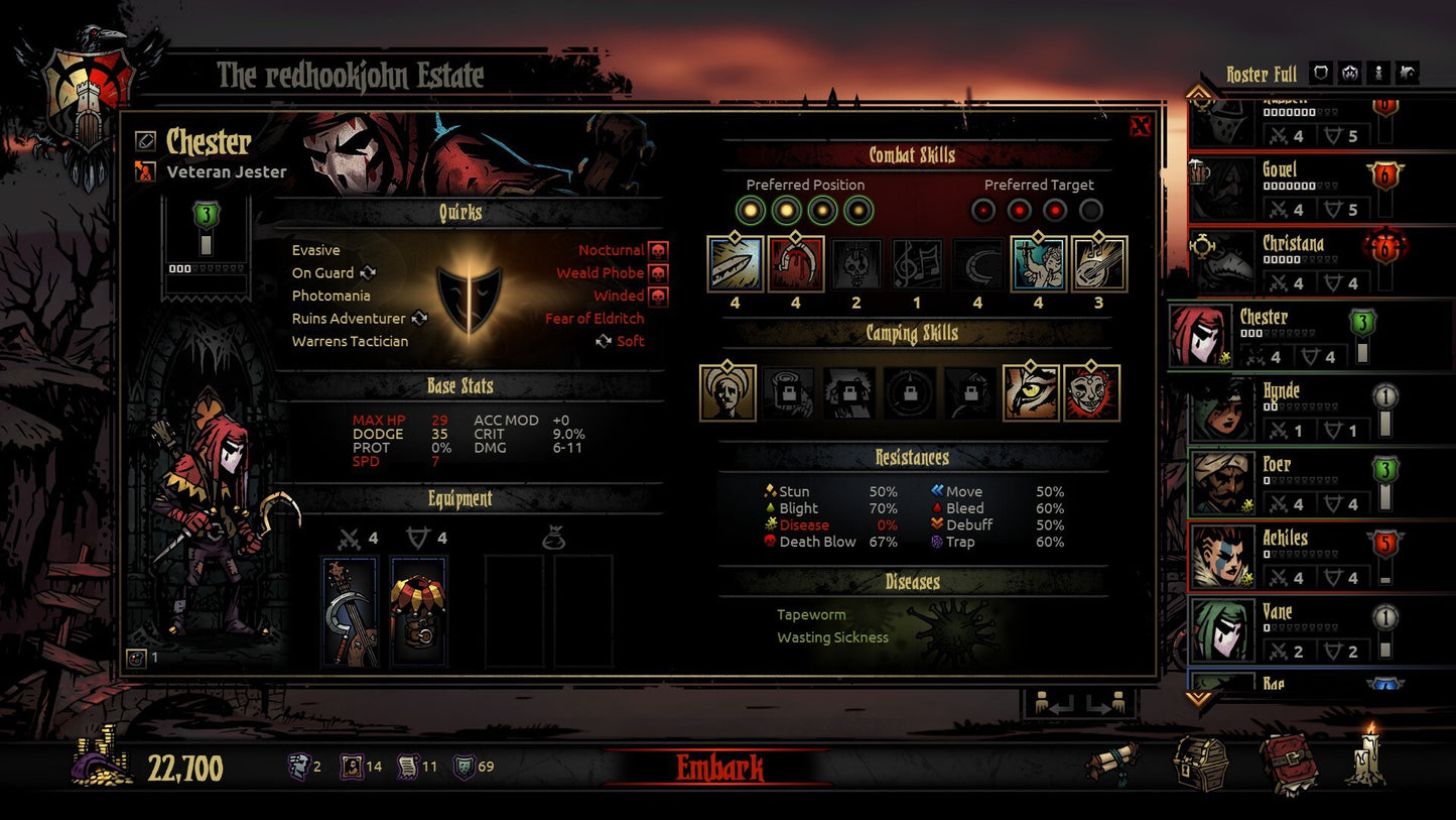 Darkest Dungeon (PC) - Steam Key - GLOBAL   - Red Hook Studios [Email/Instant Delivery]