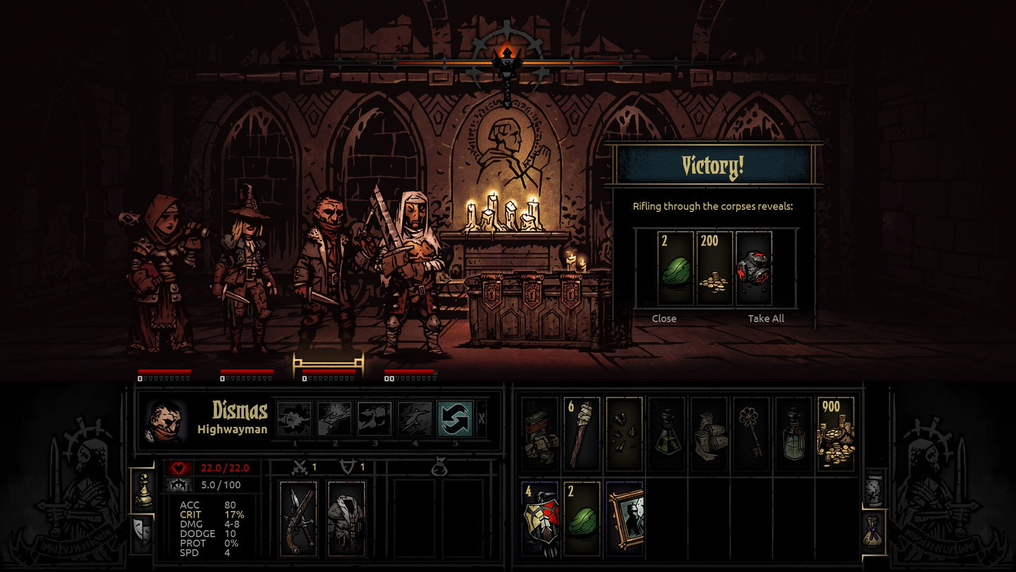 Darkest Dungeon (PC) - Steam Key - GLOBAL   - Red Hook Studios [Email/Instant Delivery]